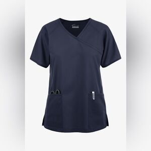 UA Butter-Soft Originals Women's Medical Scrub Top Navy